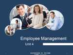 Unit 4 Employee Management 演示文稿